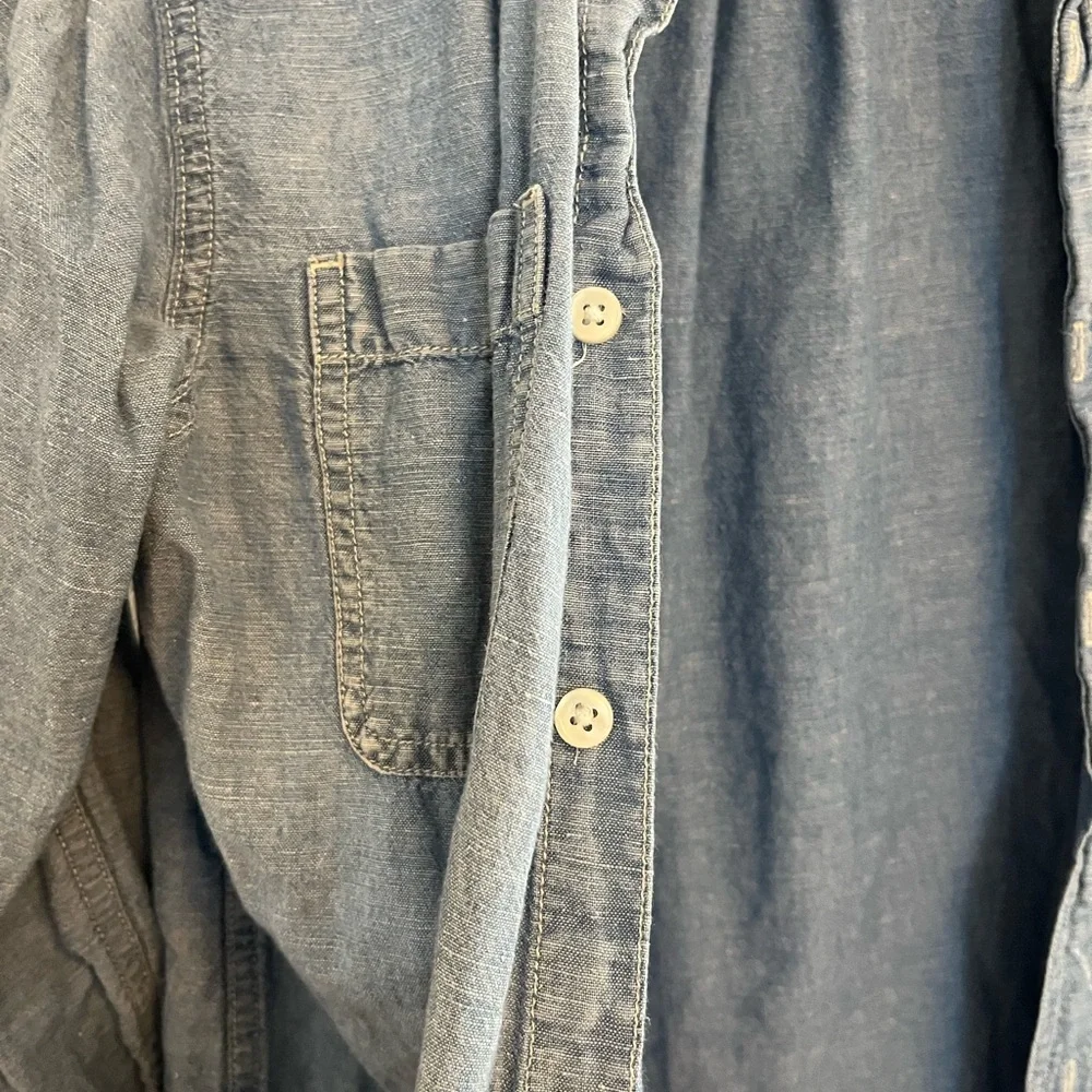 J. Crew Light Blue Chambray Shirt